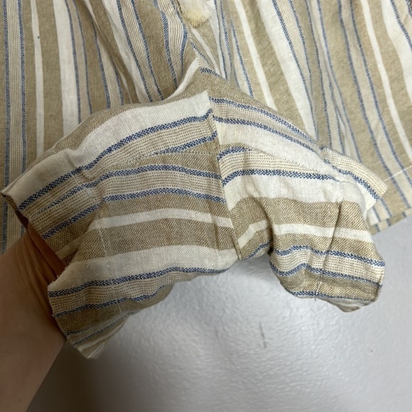 BRIGGS Bohemian Linen shorts plus size women’s XL casual chic summer - Picture 4 of 7